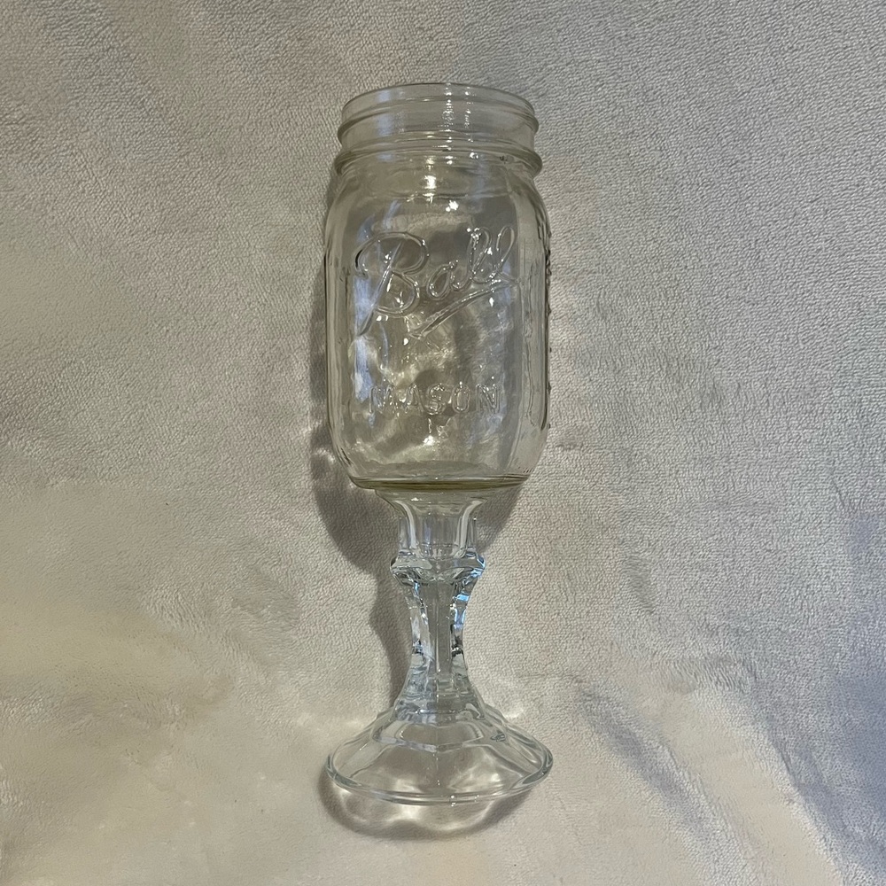 🆓 FREE w/ purchase 🆓 Ball Mason Jar Goblet